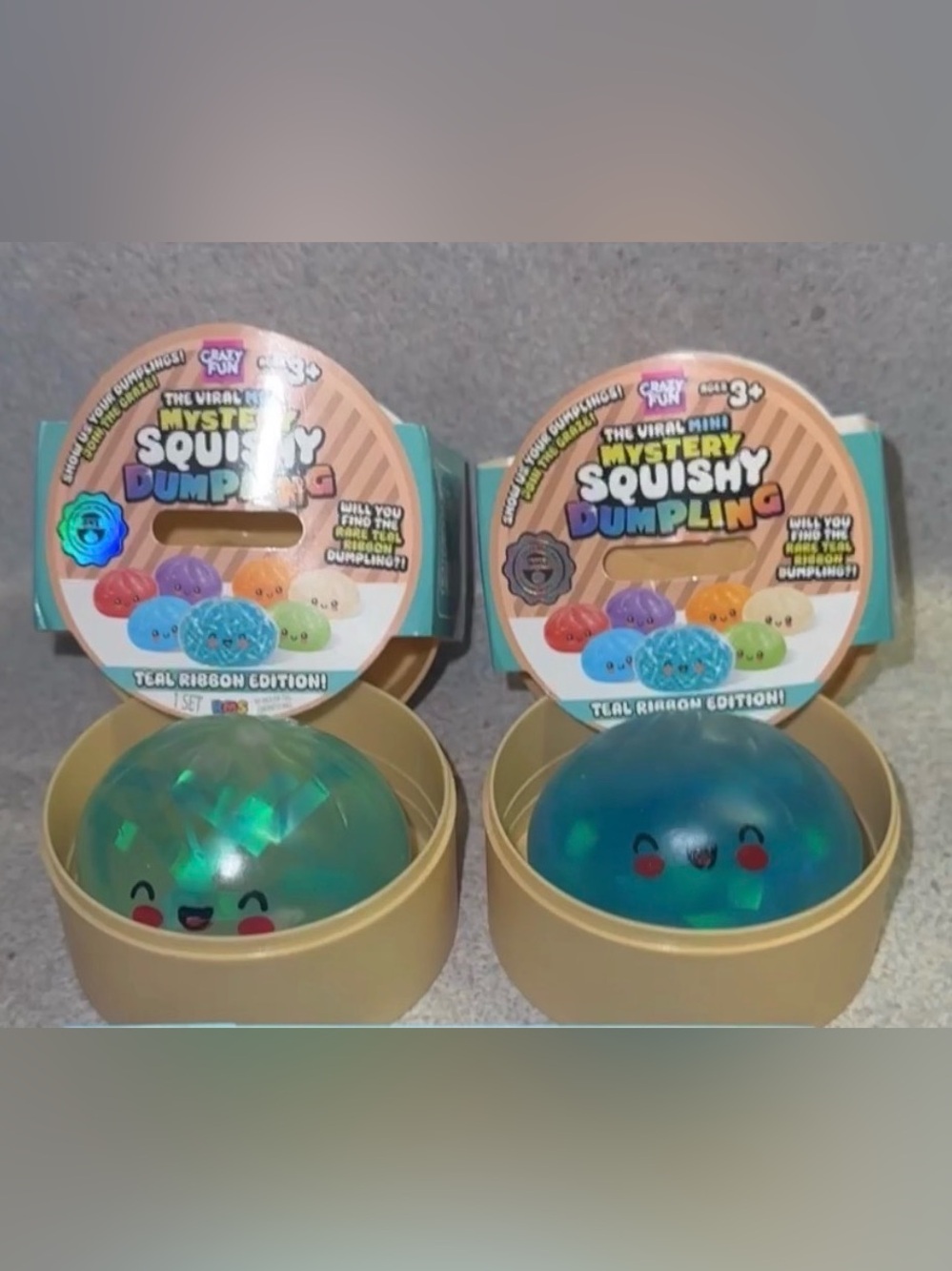 RARE Teal Ribbon Edition Dunplings - NEW! Opened but not handled!